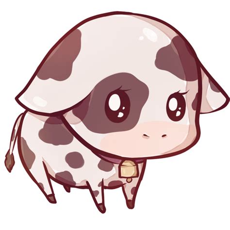 Cute Cow Drawing at GetDrawings | Free download