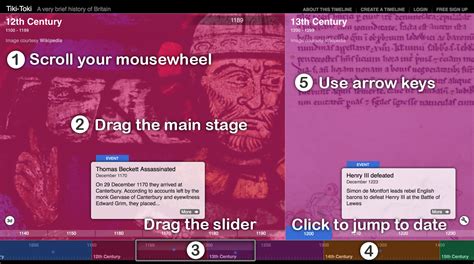 Create an interactive timeline with Tiki-Toki Timeline Maker