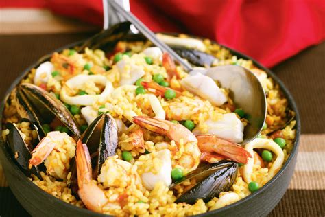 seafood paella ingredients