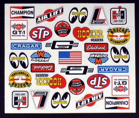 McAllister Racing D518 Vintage Racing Decal Sheet (D518)