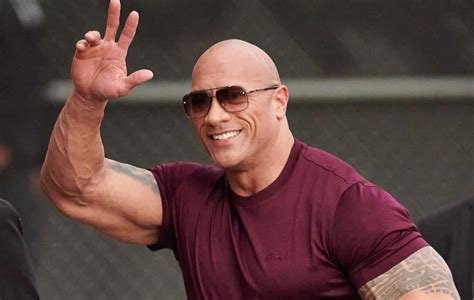 Dwayne Johnson will run for President "if this is what the people want"