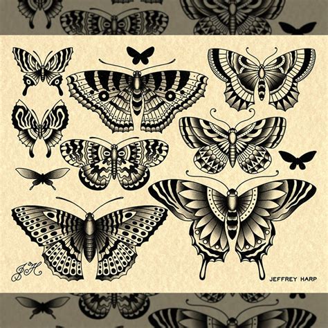 Top 73+ butterfly moth tattoos latest - in.cdgdbentre