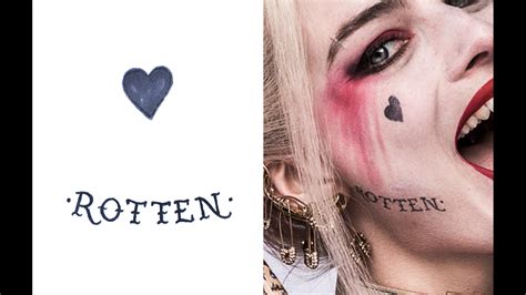 Get a detailed look at Margot Robbie's Harley Quinn tattoos for ...