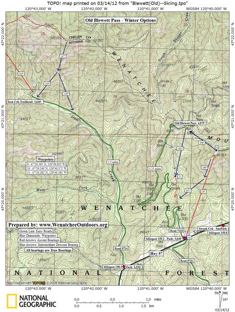 Old Blewett Pass Options – Wenatchee Outdoors