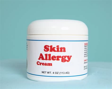 SKIN ALLERGY CREAM 4 ME – Women and Men – ALLERGIC DERMATITIS – 4 OZ ...