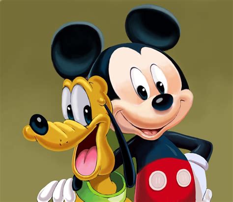 Mickey Mouse and Pluto | Imagenes mickey y minnie, Imagenes de mickey ...