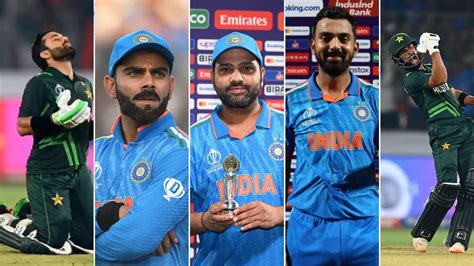 India vs Pakistan World Cup 2023: Top five batters to watch out for ...