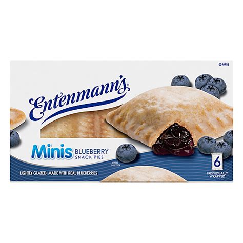 Entenmann's Mini Cakes, Blueberry Snack Pie | Packaged Sweets ...