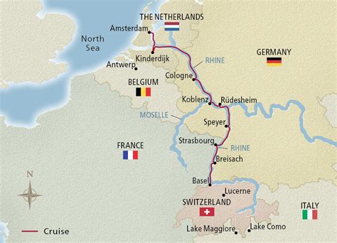 Rhine Getaway River Cruise Dates and Pricing - 2024 Basel to Amsterdam