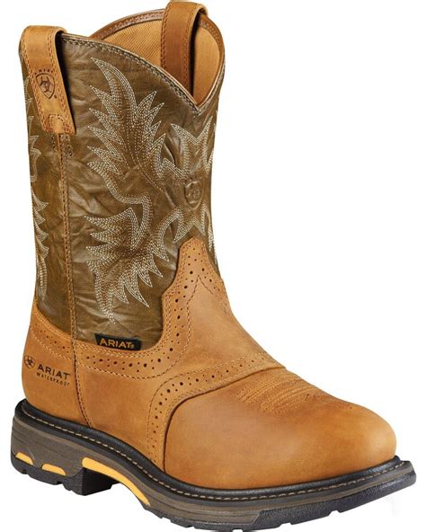 Ariat Men's Work-Hog Waterproof Composite Toe Work Boots | Boot Barn