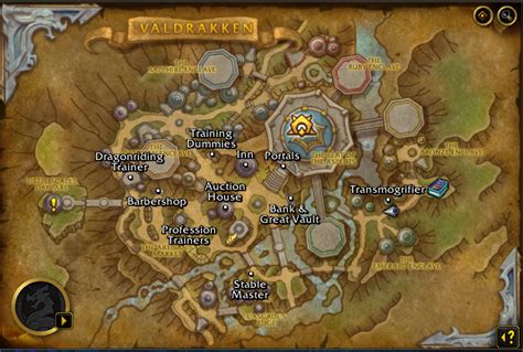 Valdrakken Map Labels Screenshots - WeakAura - World of Warcraft