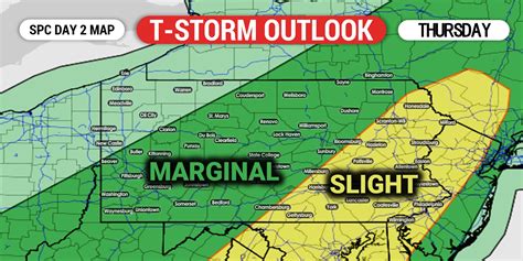 More of Pennsylvania Now Under Risk of Strong to Severe Thunderstorms ...