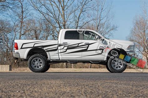 Full Body Dodge Stripe Kit Sticker Graphic Decal Vinyl for Dodge Ram ...