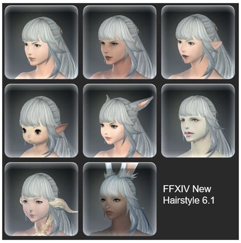 FFXIV 6.1 Viera Hairstyles New: Liberating Locks