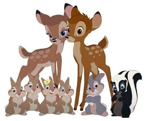 Bambi and his Friends Vector 2 by GeorgeGarza01 on DeviantArt | Bambi ...