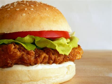 Abi's Daily Recipes: Crispy Chicken Burger