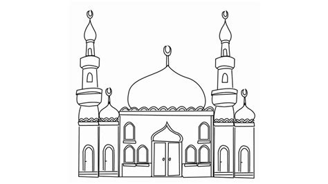 Masjid - Drawing Skill