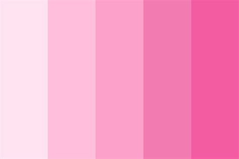 Monochromatic Pinks Color Palette | Color palette pink, Pink palette ...