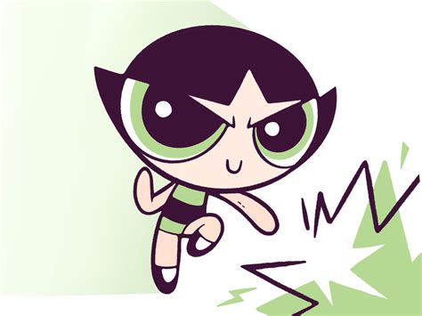 powerpuff girls buttercup by Jetpacks and Rollerskates on Dribbble