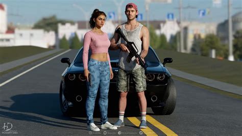 Meet Jason and Lucia. New gta 6 characters. : r/GTA6_NEW