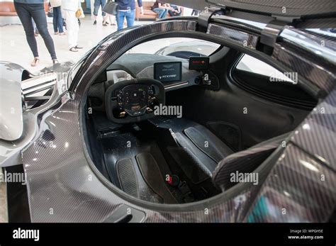 Aston Martin - Valkyrie Interior - Luxury Car Manufacturer Stock Photo ...