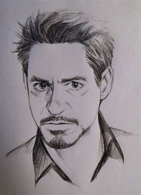 40 Magical Superhero Pencil Drawings - Bored Art | Iron man drawing ...