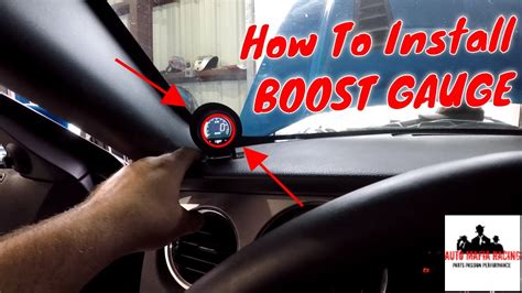 How To Install A Boost Gauge- (PROSPORT Boost Gauge Unboxing And ...