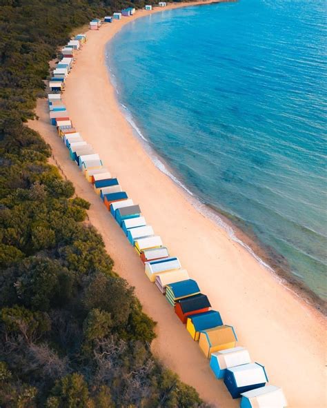 Brighton Beach - Victoria - Australia. ** I didn't realise there were ...