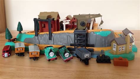 Vintage Thomas The Tank Engine Miniature Playset Bluebird 1996 With ...