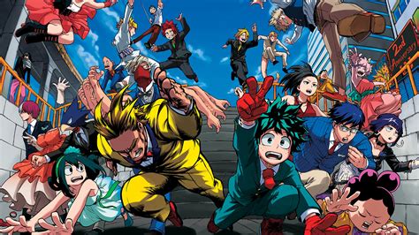 Anime Backgrounds My Hero Academia Zoom Background Cool Mha Themed ...