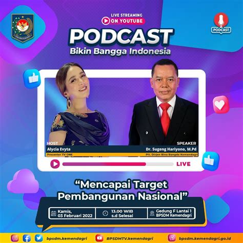 Podcast Bikin Bangga Indonesia Bakal Bahas Capaian Target Pembangunan ...