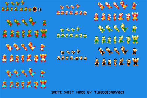 Super mario world sprites and assets - udownloadsX