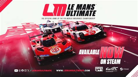 Official 24 Hours Of Le Mans Game, Le Mans Ultimate, Available Today