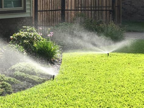 Large Sprinkler System Installation - Houston Landscape Pros