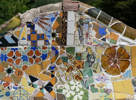 Antoni Gaudi Mosaic: Barcelona | Gaudi mosaic, Gaudi, Antoni gaudi