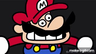 Mario HERE WE GOOOO on Make a GIF