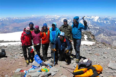 Complete success for climbing team on Aconcagua! - Madison Mountaineering