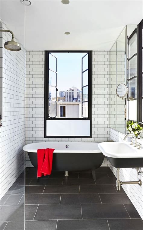 30+ White Tiles With Black Grout Bathroom – DECOOMO