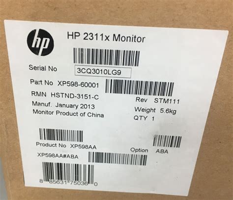 HP 2311x 23" Widescreen LED LCD Monitor | eBay