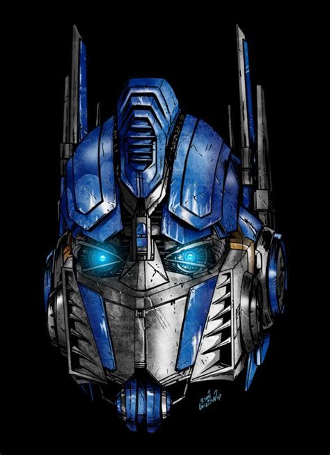 Movie Optimus Prime - colour by channandeller on DeviantArt | Optimus ...