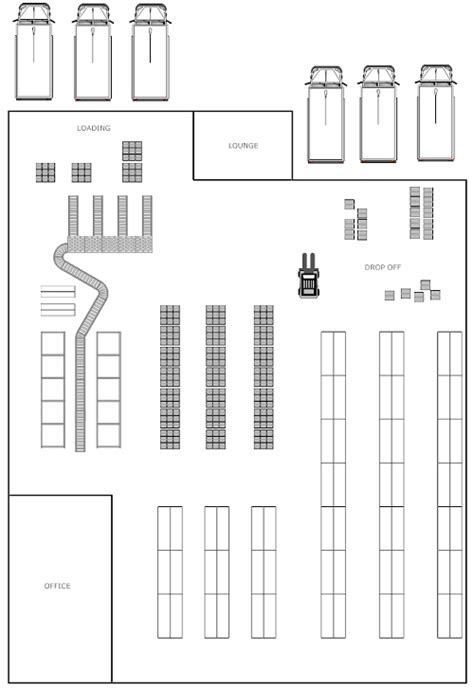 How To Make A Warehouse Floor Layout - Design Talk