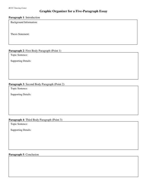 11+ Paragraph Outline Templates - PDF | Free & Premium Templates