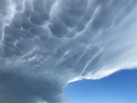 Hail clouds over Mandan, ND - SkySpy Photos, Images, Video