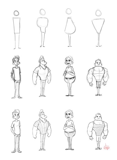 Character Design Cartoon, Character Sketches, Character Design ...