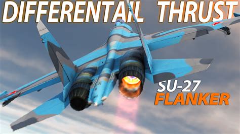 SU-27 Flanker Differential thrust VS F-16 Viper CRAZY Dogfight | DCS ...