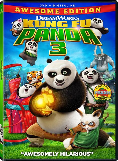 DVD & Blu-ray: KUNG FU PANDA 3 (2016) | The Entertainment Factor