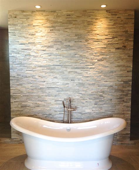 20+ Stacked Stone Bathroom Ideas – The Urban Decor