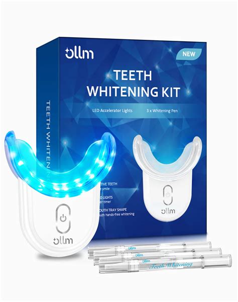 Professional Teeth Whitening Kit with Gel Pen & Strips - Hydrogen ...