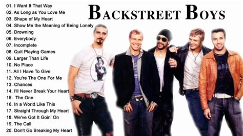 Best Of Backstreet Boys | Backstreet Boys Greatest Hits Full Album ...