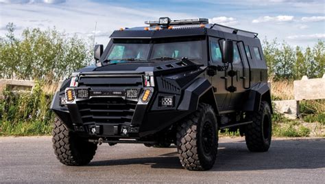 This armored vehicle can survive a zombie apocalypse